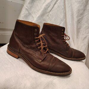 Cole Haan Men’s Chestnut Brown Leather Lace Up Chukka Boots Size 10 1/2